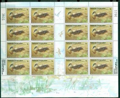 Australia-1991-2-National-Parks-Wildlife-Services-Duck-Stamp-Sheet-20-MUH-Lot26200