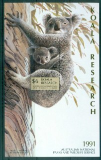 Australia-1991-Koala-Research-MS-MUH-lot77125