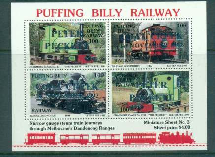 Australia-1992-Puffing-Billy-Railway-Trains-3-Opt-Silver-Peter-Peckett