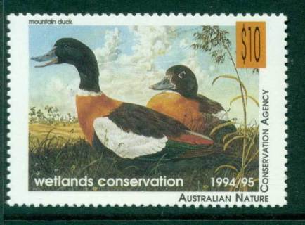 Australia-1994-5-National-Parks-Wildlife-Services-Duck-Stamp-MUH-Lot26232