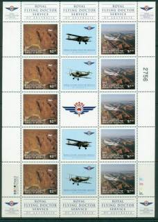 Australia-1997-Australian-Royal-Flying-Doctor-Red-Cross-Stamp-Sheetlet-Plate-2-MUH-Lot26315