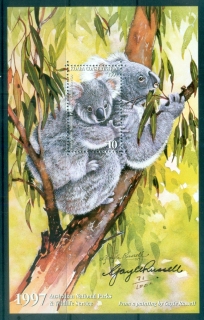 Australia-1997-Koala-Conservation-Artist-Signed-MS-MUH-lot77123