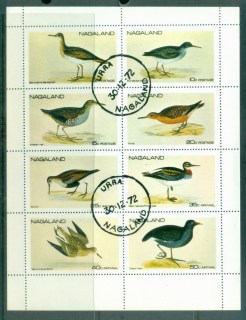 Nagaland-1972-Birds-MS-CTO