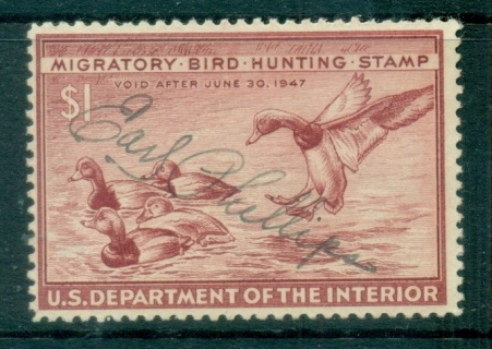 USA-1946-ScRW13-Federal-Duck-Stamp