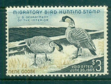 USA-1964-ScRW31-Federal-Duck-Stamp