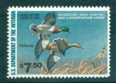 USA-1980-ScRW47-Federal-Duck-Stamp