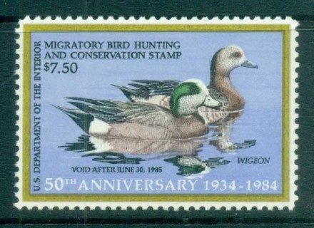 USA-1984-ScRW51-Federal-Duck-Stamp