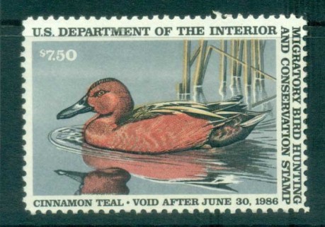 USA-1985-ScRW52-Federal-Duck-Stamp