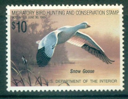 USA-1988-ScRW55-Federal-Duck-Stamp