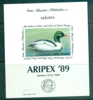 USA-1989-Sam-Houston-Philatelics-Duck-Stamp