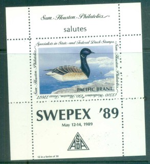 USA-1989-Sam-Houston-Philatelics-Duck-Stamp_12