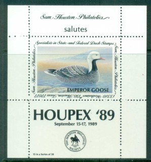 USA-1989-Sam-Houston-Philatelics-Duck-Stamp_9