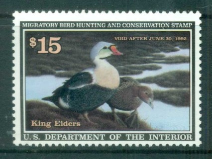 USA-1991-ScRW58-Federal-Duck-Stamp