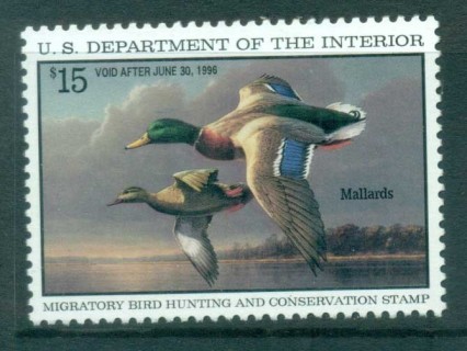 USA-1995-ScRW62-Federal-Duck-Stamp