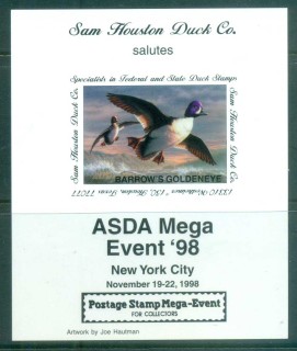 USA-1998-Sam-Houston-Philatelics-Duck-Stamp