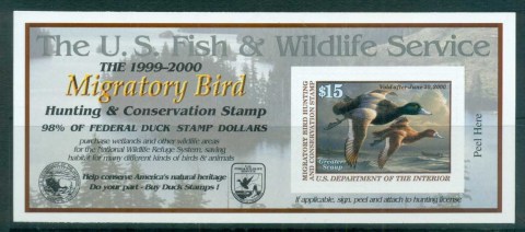 USA-1999-ScRW66A-Federal-Duck-Stamp