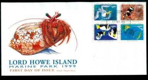 Lord-Howe-Island-1999-Marine-Park-Blk-4-FDC-lot51531