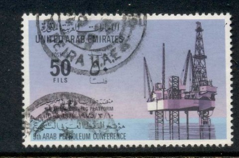 UAE-1975-Arab-Petroleum-Conference-50f-FU