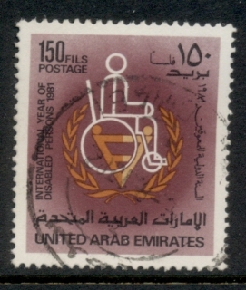 UAE-1981-International-Year-of-Disabled-150f-FU