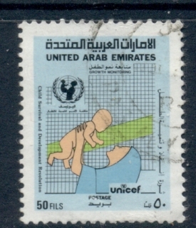 UAE-1987-UN-Child-Survival-Program-50f-FU