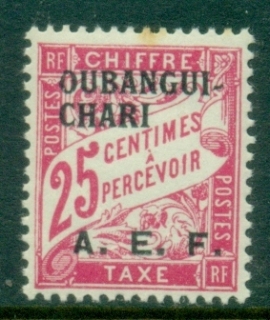 Ubangi-Shari-1928-Postage-Due-35c-toned-gum-perf-MLH