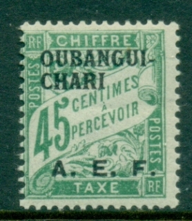 Ubangi-Shari-1928-Postage-Due-45c-MLH