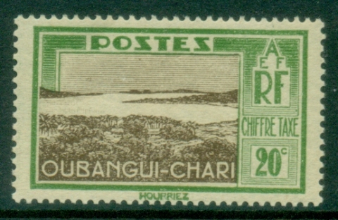 Ubangi-Shari-1930-Postage-Due-Landscape-20c-MLH