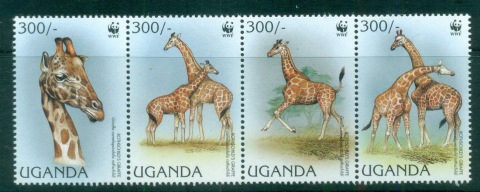 Uganda-1997 WWF Rothschild's Giraffe