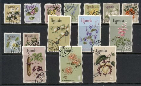 Uganda-1969-Flowers-CTO-FU