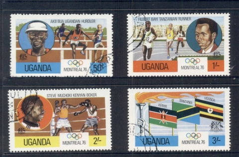 Uganda-1976-Summer-Olympics-Montreal-CTO