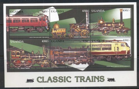 Uganda-1996-Classic-Trains-MS-MUH-2