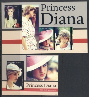 Uganda-2012-Princess-Diana-50th-Birth-Anniversary-2x-MS-MUH