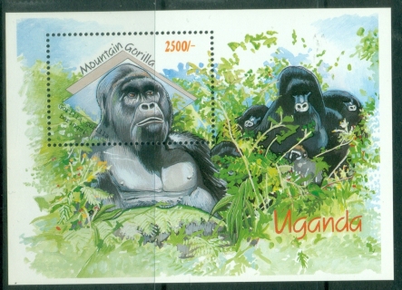 Uganda-1992-Wildlife-Gorilla-MS-MUH