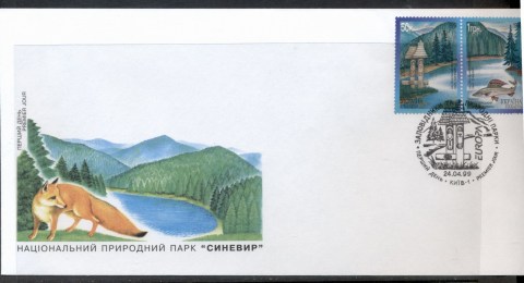 Ukraine-1999-Europa-Nature-Parks-FDC