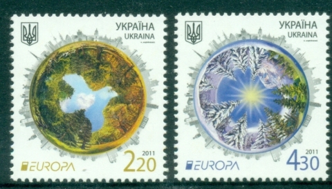 Ukraine-2011-EUROPA-Stamps-The-Forest-MUH