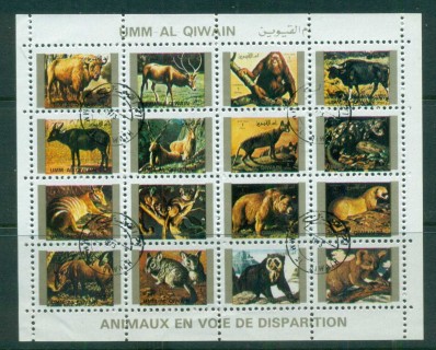 Umm-al-Qiwain-1973-Animals-in-Danger-of-Extinction