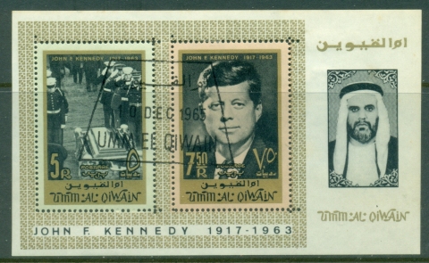 Umm-al-Qiwain-1965-MiMS2A-JFK-Kennedy-MS-CTO