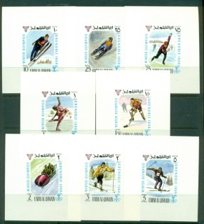 Umm-al-Qiwain-1968-Mi233-240-Winter-Olympics-Grenoble-8xDLMS-MLH