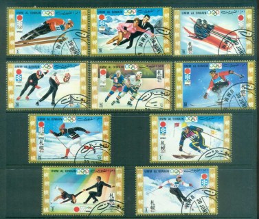 Umm-al-Qiwain-1971-Sapporo-Winter-Olympics-CTO