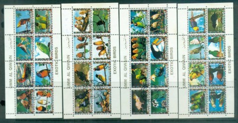 Umm-al-Qiwain-1972-Exotic-Birds-4x-small-MS-CTO