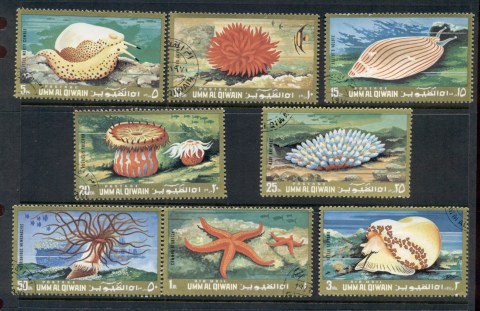 Umm-al-Qiwain-1972-Marine-Fauna-CTO