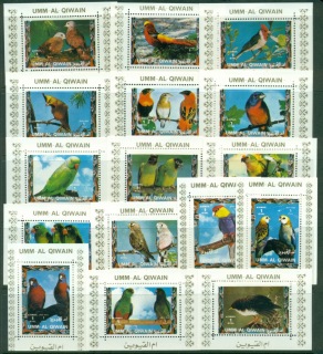 Umm-al-Qiwain-1972-Mi1242-1257-Birds_1