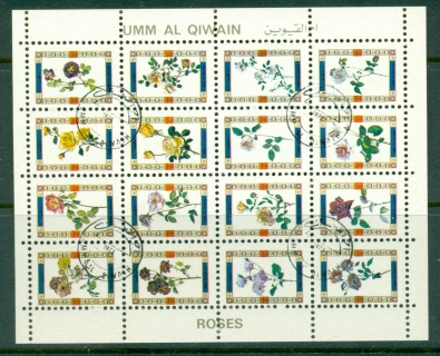 Umm-al-Qiwain-1972-Mi1450-1465-Flowers