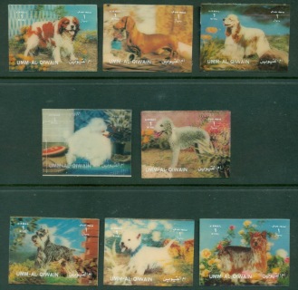 Umm-al-Qiwain-1972-Mi1634-1643-Dogs-Plastic-coated-3D-8-10MLH