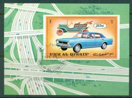 Umm-al-Qiwain-1972-MiMS52-Old-New-Automobiles-MS-CTO