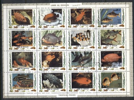 Umm-al-Qiwain-1972-Tropical-Fish-Pt-II-sheetlet-CTO