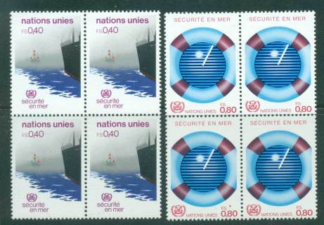 UN-Geneva-1983-Safety-at-Sea-Blk-4-MUH-lot41002