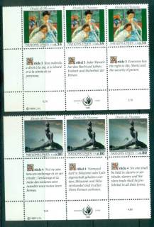 UN-Geneva-1989-Human-Rights-2x-Str-3-CTO-lot66065