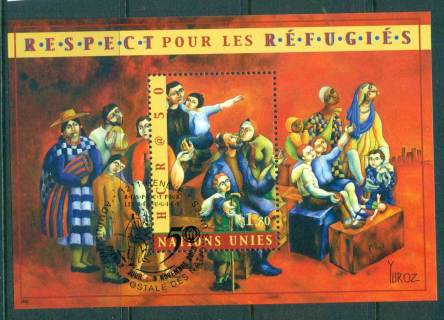 UN-Geneva-2000-Respect-for-Refugees-MS-CTO-lot66053