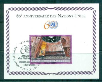 UN-Geneva-2005-UN-60th-Anniv-MS-CTO-lot66045